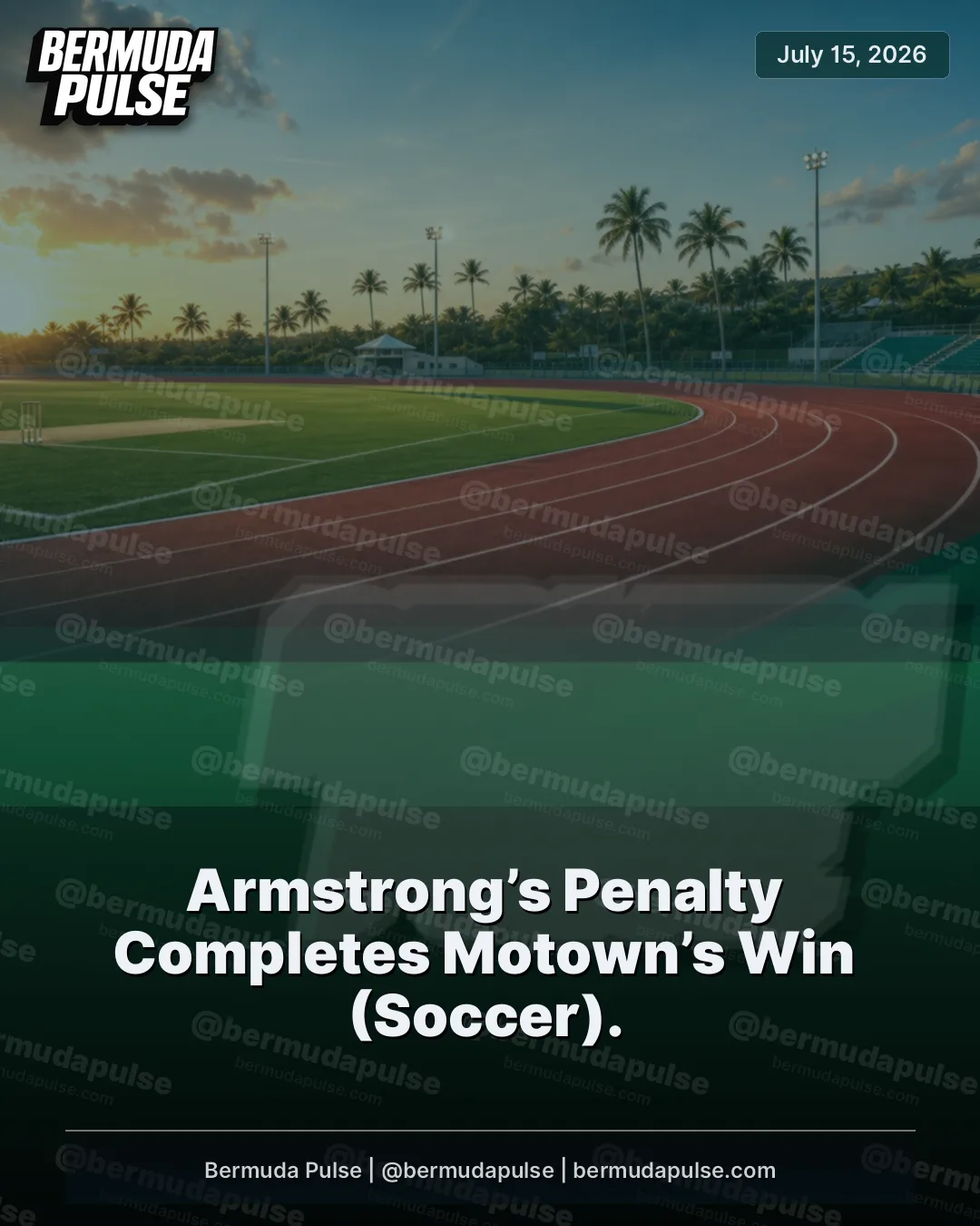 Armstrong’s Penalty Completes Motown’s Win (Soccer).