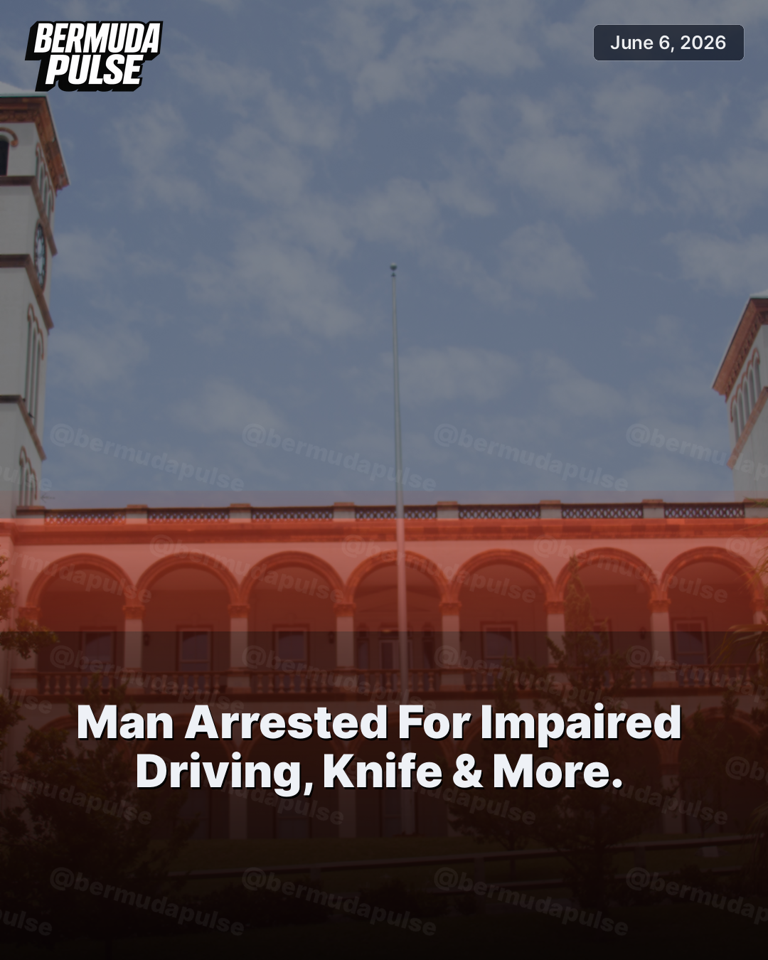 Man Arrested For Impaired Driving, Knife & More.