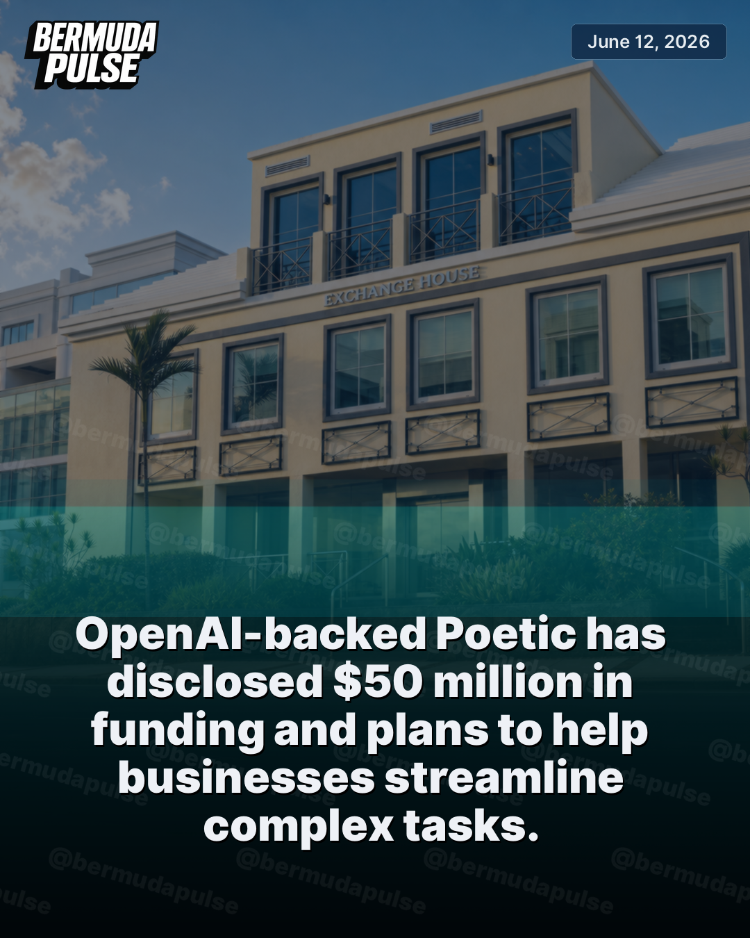 OpenAI-backed Poetic has disclosed $50 million in funding and plans to help businesses streamline complex tasks. The artificial intelligence start-up is targeting use cases that include insurance underwriting.