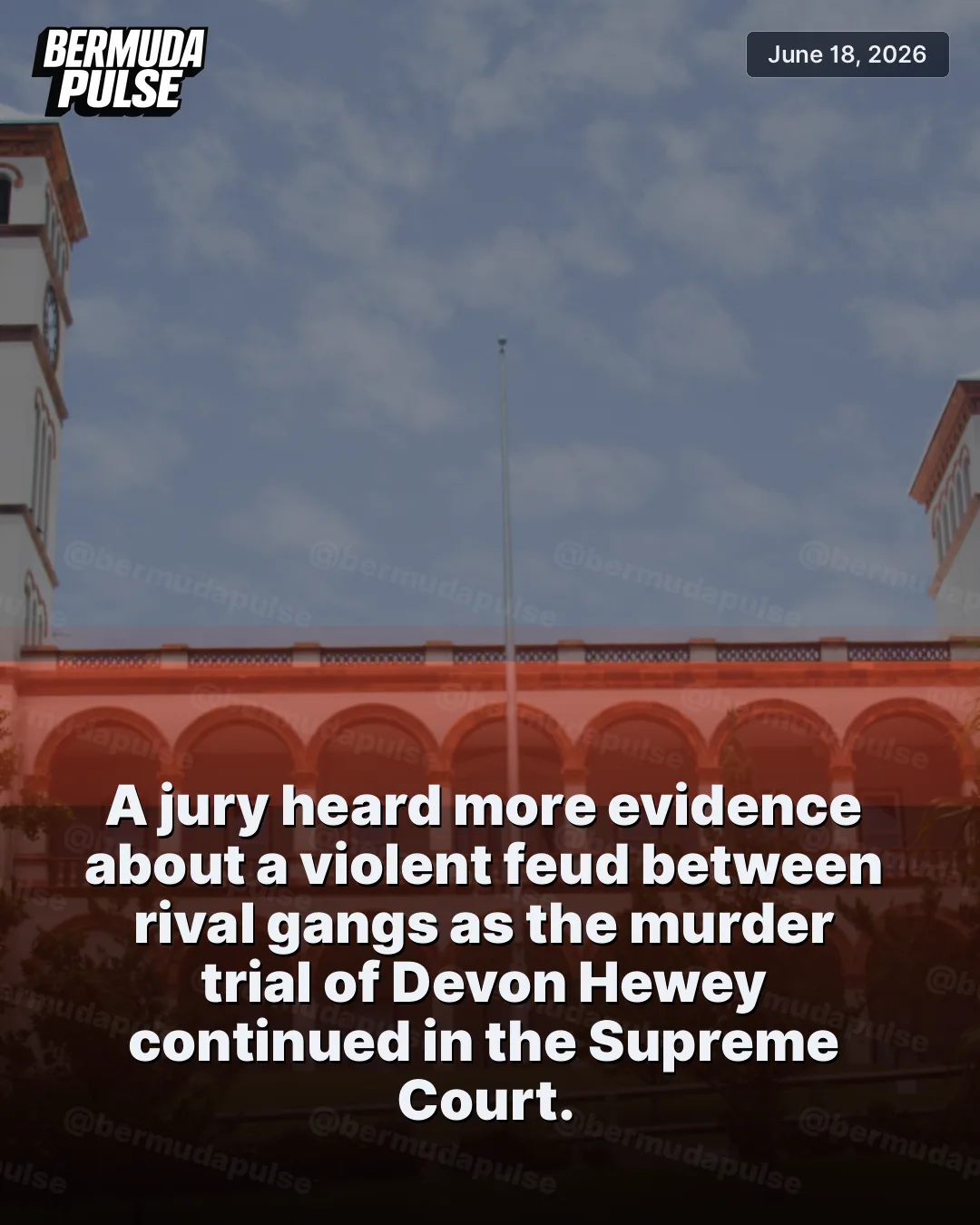 A jury heard more evidence about a violent feud between rival gangs as the murder trial of Devon Hewey continued in the Supreme Court.