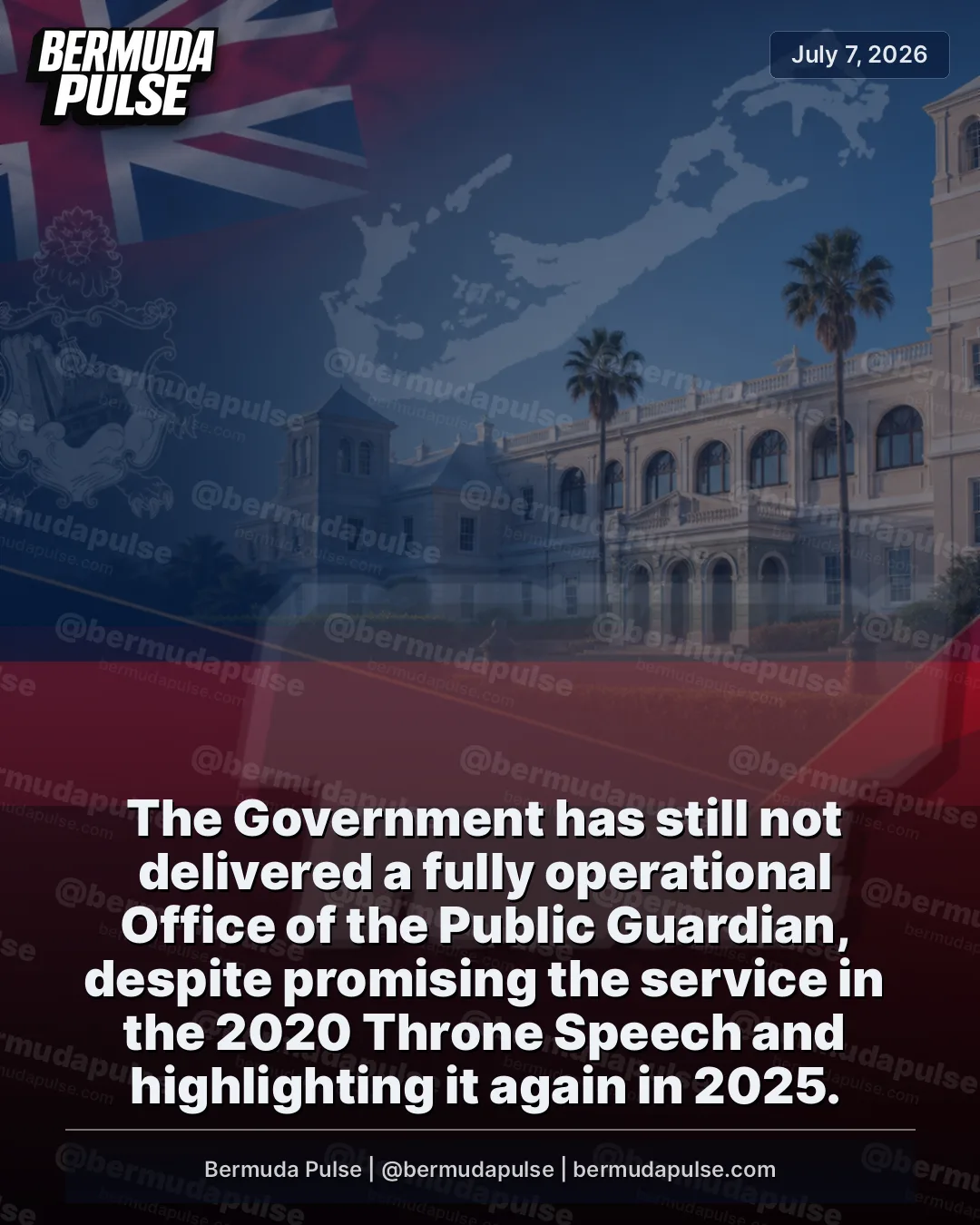 The Government has still not delivered a fully operational Office of the Public Guardian, despite promising the service in the 2020 Throne Speech and highlighting it again in 2025. The delay leaves seniors and adults who cannot manage their affairs without the independent oversight and advocacy the office was meant to provide.