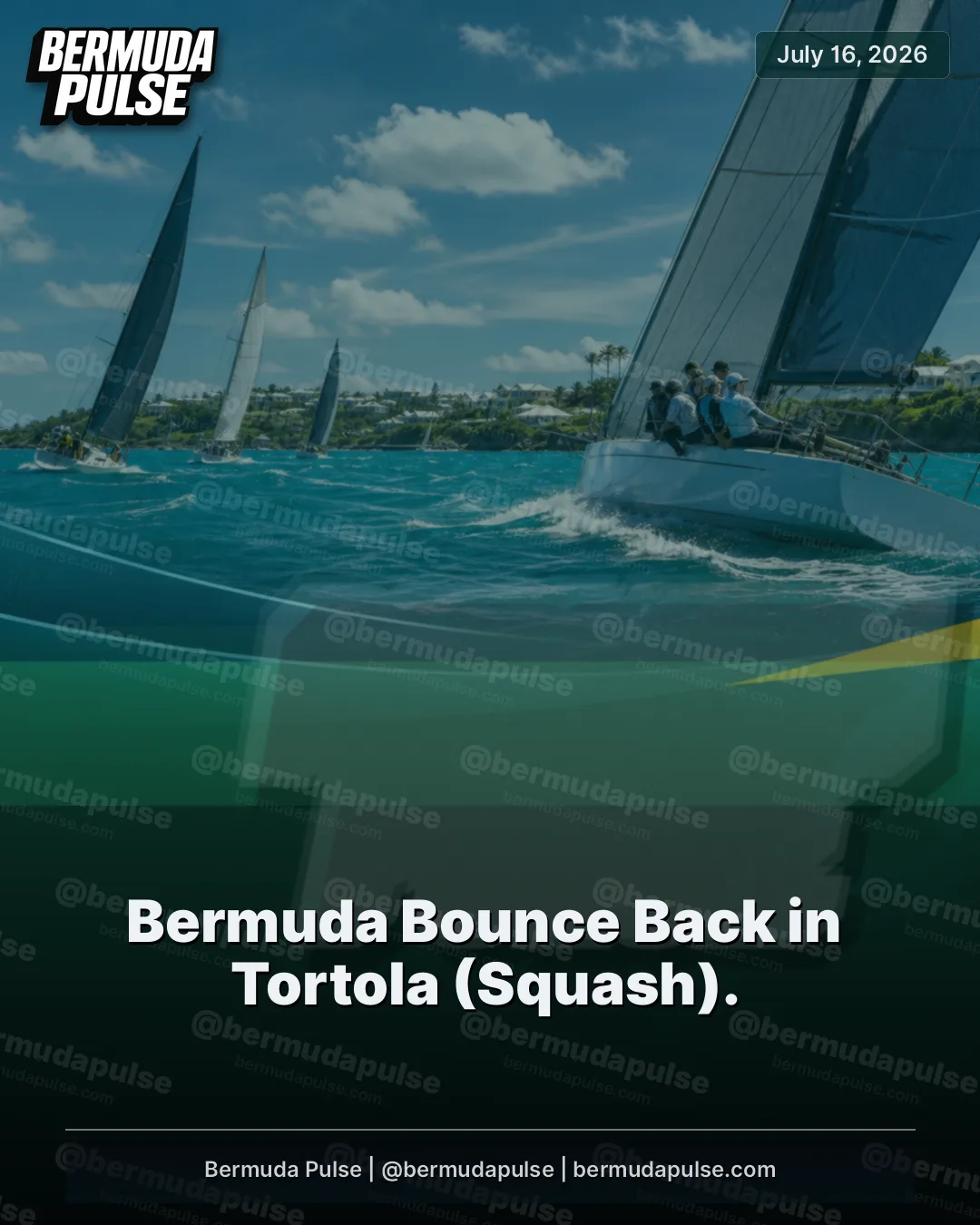 Bermuda Bounce Back in Tortola (Squash).