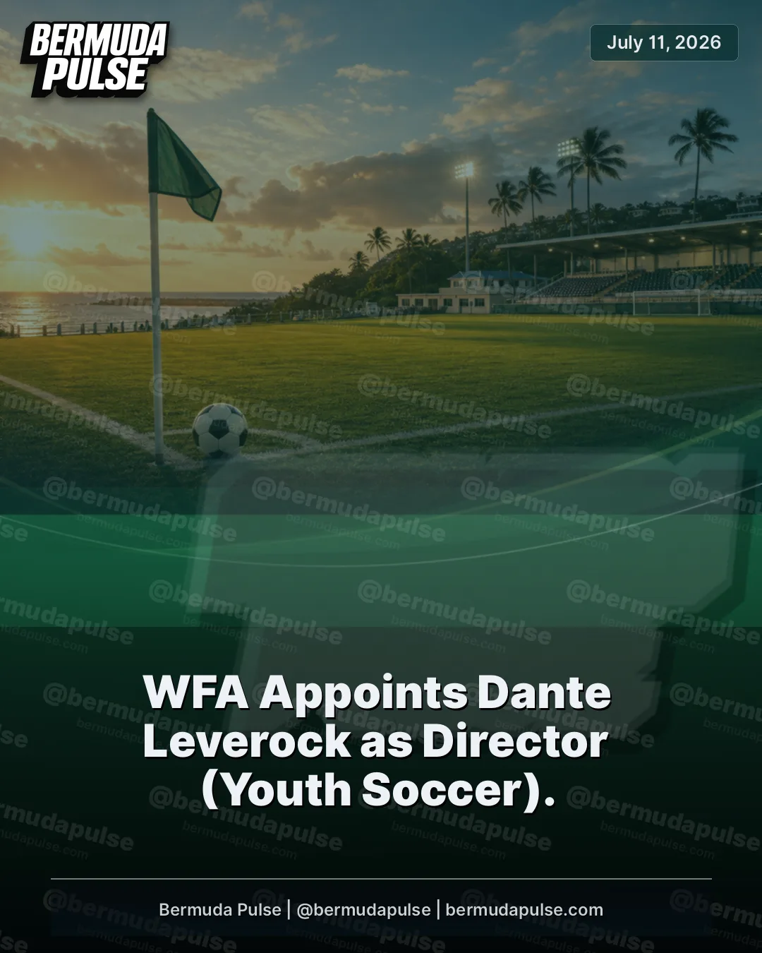 WFA Appoints Dante Leverock as Director (Youth Soccer). Warwick Football Academy (WFA) is proud to announce the appointment of Dante Leverock as the Academy's Director of Player Development & High Performance, while also assuming the role of Lead Coach � High Performance Football @ Warwick Academy.