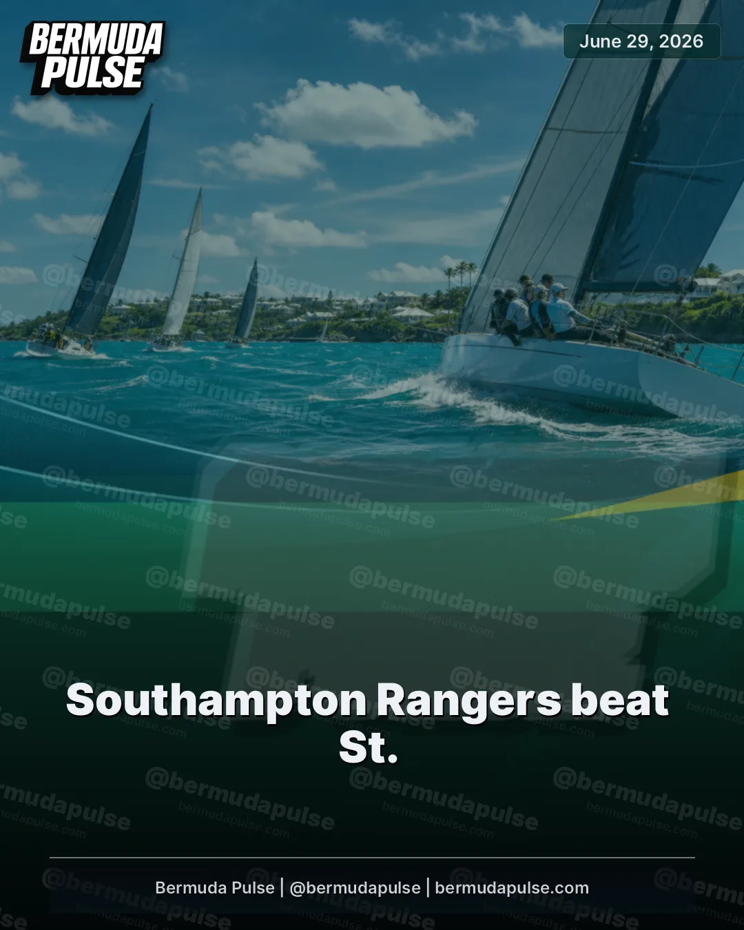 Southampton Rangers beat St. David’s Cricket Club by 293 runs at Southampton Oval after posting 411/8 and dismissing St.